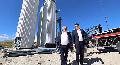 Kaymakam Tugay ve Başkan Akpunar'dan yatırım turu