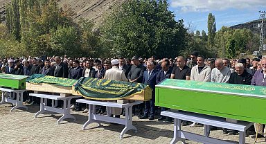 Kazadan 6 saat sonra bulunmuşlardı, bugün son yolculuklarına uğurlandılar