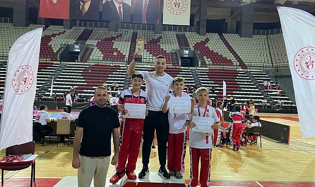 Kemer'e 6 madalya ile döndüler