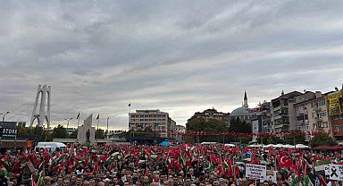 Kocaeli'de Sumud Filosu için dev miting