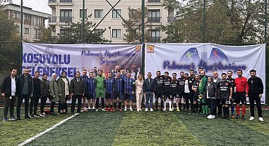 Koşuyolu Geleneksel Futbol Turnuvası'nda pulmoner hipertansiyon farkındalığı için top koşturuldu