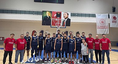Kütahya Belediyespor Basketbol Takımı, ilk hazırlık karşılaşmasında galip