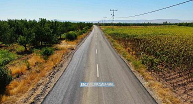 Malatya Büyükşehir'den ilçelerde yoğun yol ve asfalt mesaisi