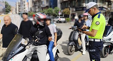 Manisa'da 748 motosiklet sürücüsüne 2,1 milyon TL ceza