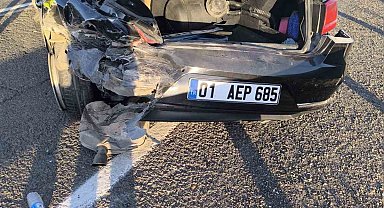 Mardin'de iki otomobil çarpıştı: 7 yaralı