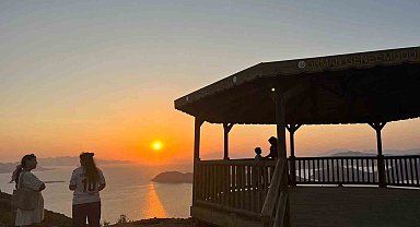 Marmaris'te gün doğumu ve batımının yeni adresi belli oldu