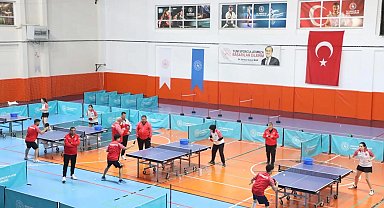 Masa Tenisi Milli Takımı, Sivas'ta kampa girdi