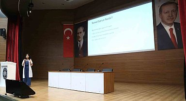 Melikgazi'de duruş bozuklukları ve ofis egzersizleri eğitimi verildi