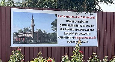 Mıhriye Hatun Camii taşınıyor