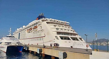 Mikonos'tan Bodrum'a 481 yolcu getirdi