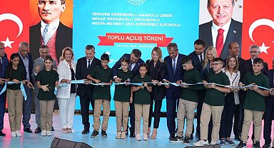 Milli Eğitim Bakanı Tekin, Gaziantep'te 3 okulun açılışını yaptı