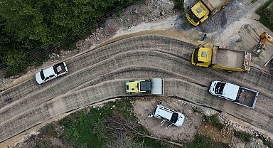 Ordu Büyükşehir, il genelinde asfalt yol çalışmalarını sürdürüyor