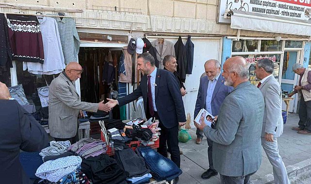 Saadet Partisi heyetinden Yahyalı'da esnaf ziyaretleri