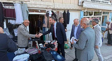 Saadet Partisi heyetinden Yahyalı'da esnaf ziyaretleri