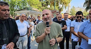 Sakarya'da darbedilen öğretmen için destek açıklaması yapıldı