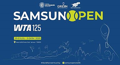 Samsun Uluslararası Open Wta Tenis Turnuvası başlıyor