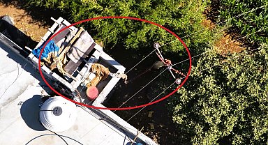 Şanlıurfa'da 200 dönümlük tarlayı kaçak elektrikle suladılar