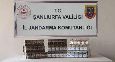 Şanlıurfa'da gümrük kaçağı 910 paket sigara ele geçirildi