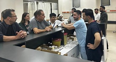 Şırnak İl Sağlık Müdürü Sili, Cizre Devlet Hastanesinde incelemelerde bulundu