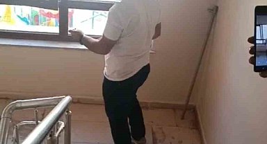 Şırnak'ta apartmanda yılan paniği