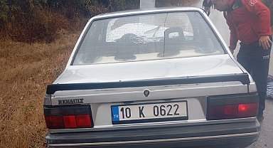 Susurluk'ta trafik kazası: 1 yaralı