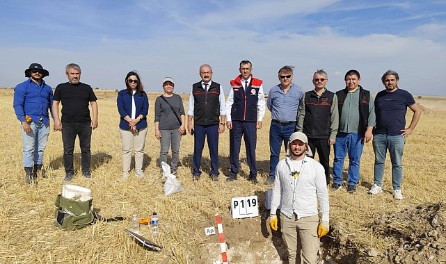 Tarımsal büyüme projesi kapsamında arazi çalışmaları yapıldı