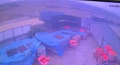 Tekirdağ'da korkunç kazanın güvenlik kamerası görüntüsü ortaya çıktı