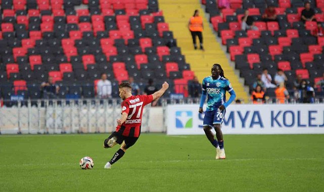 Trendyol Süper Lig: Gaziantep FK: 1 - Samsunspor: 2
