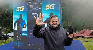 Turkcell'den 1250 metre yükseklikte 5G denemesi