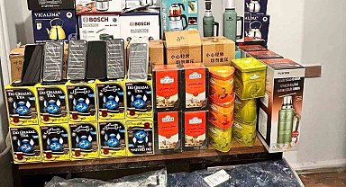 Van'da gümrük kaçağı malzemeler ele geçirildi