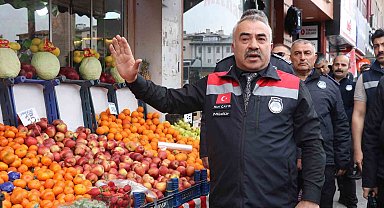 Zabıta ekipleri denetimlerini aralıksız sürdürüyor