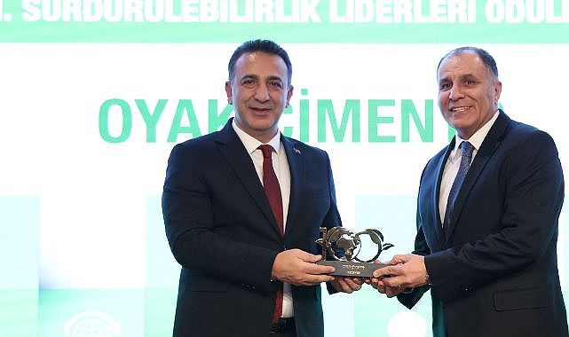 OYAK Çimento’ya “Sürdürülebilirlik Liderleri” Ödülü