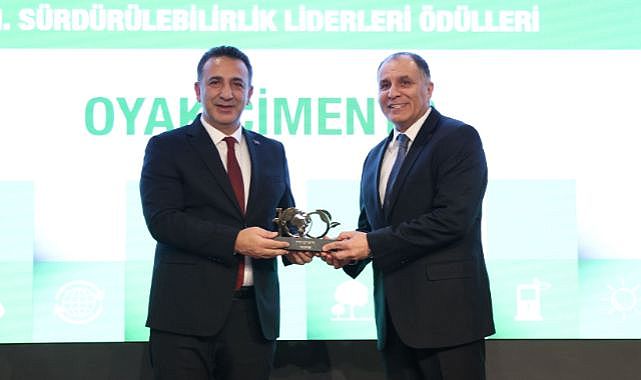 OYAK Çimento’ya “Sürdürülebilirlik Liderleri” Ödülü