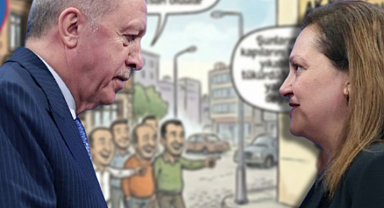 Burcu Köksal karikatürüne 'Cumhurbaşkanına hakaret'ten gözaltı