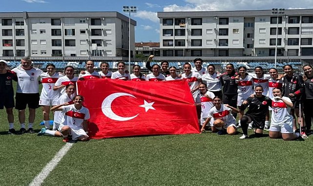 16 Yaş Altı Kız Milli Futbol Takımı'ndan büyük başarı